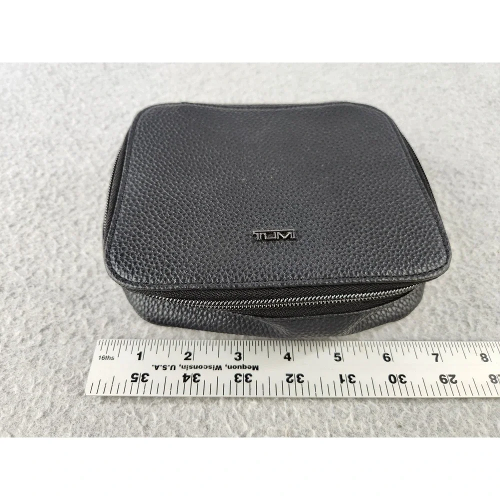 TUMI Air India Airline Zip Toiletry Amenity Case Business First Class Travel Bag